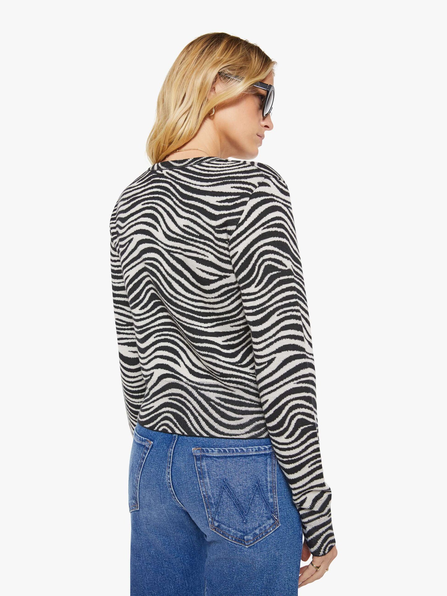 SPRWMN Baby Cardigan - Zebra