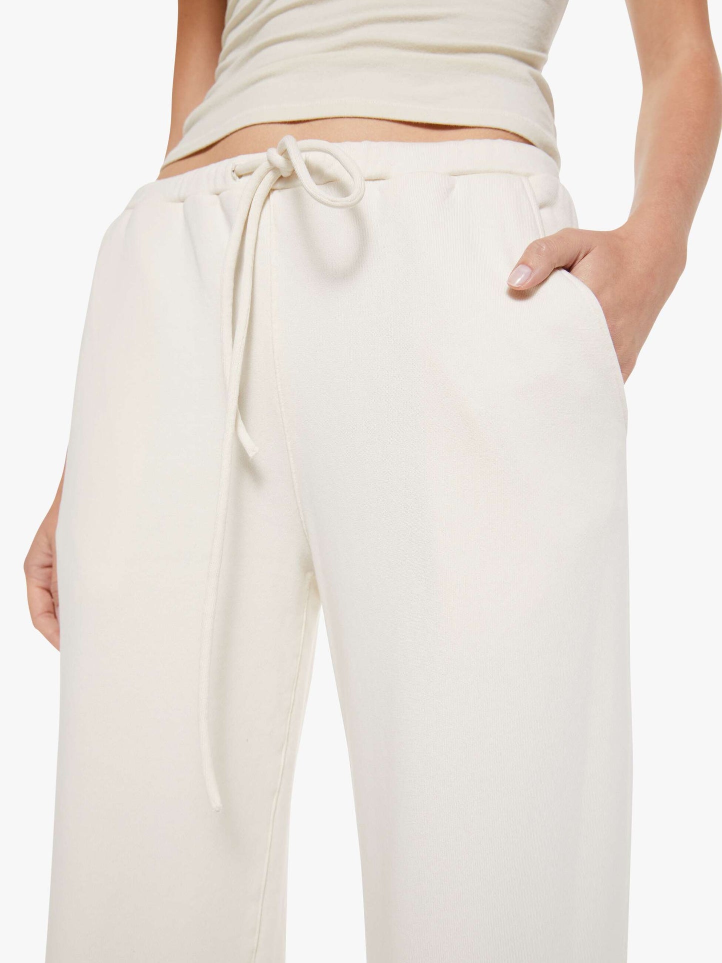 SPRWMN Straight Leg Sweatpants - Cream