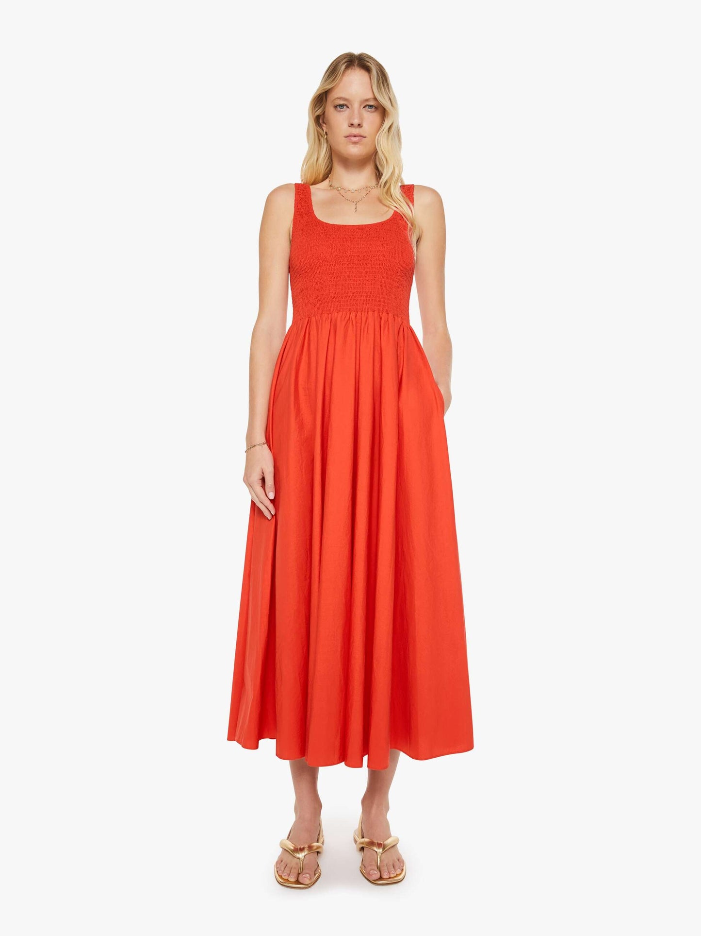 XiRENA Florence Dress - Red Flash