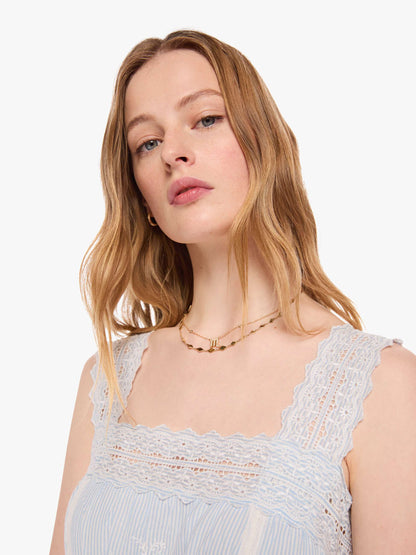 XiRENA Anita Dress - Blue White Stripe
