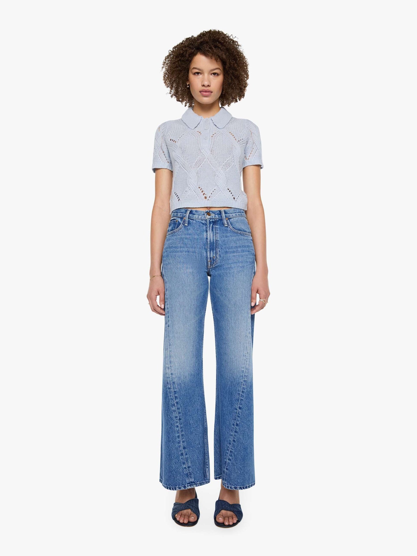 SABLYN Cadence Shrunken Polo - Whisper