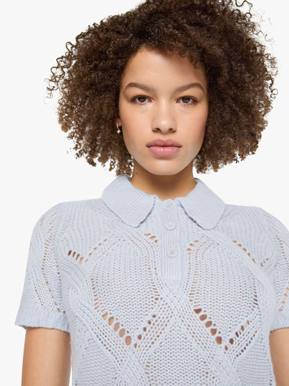 SABLYN Cadence Shrunken Polo - Whisper