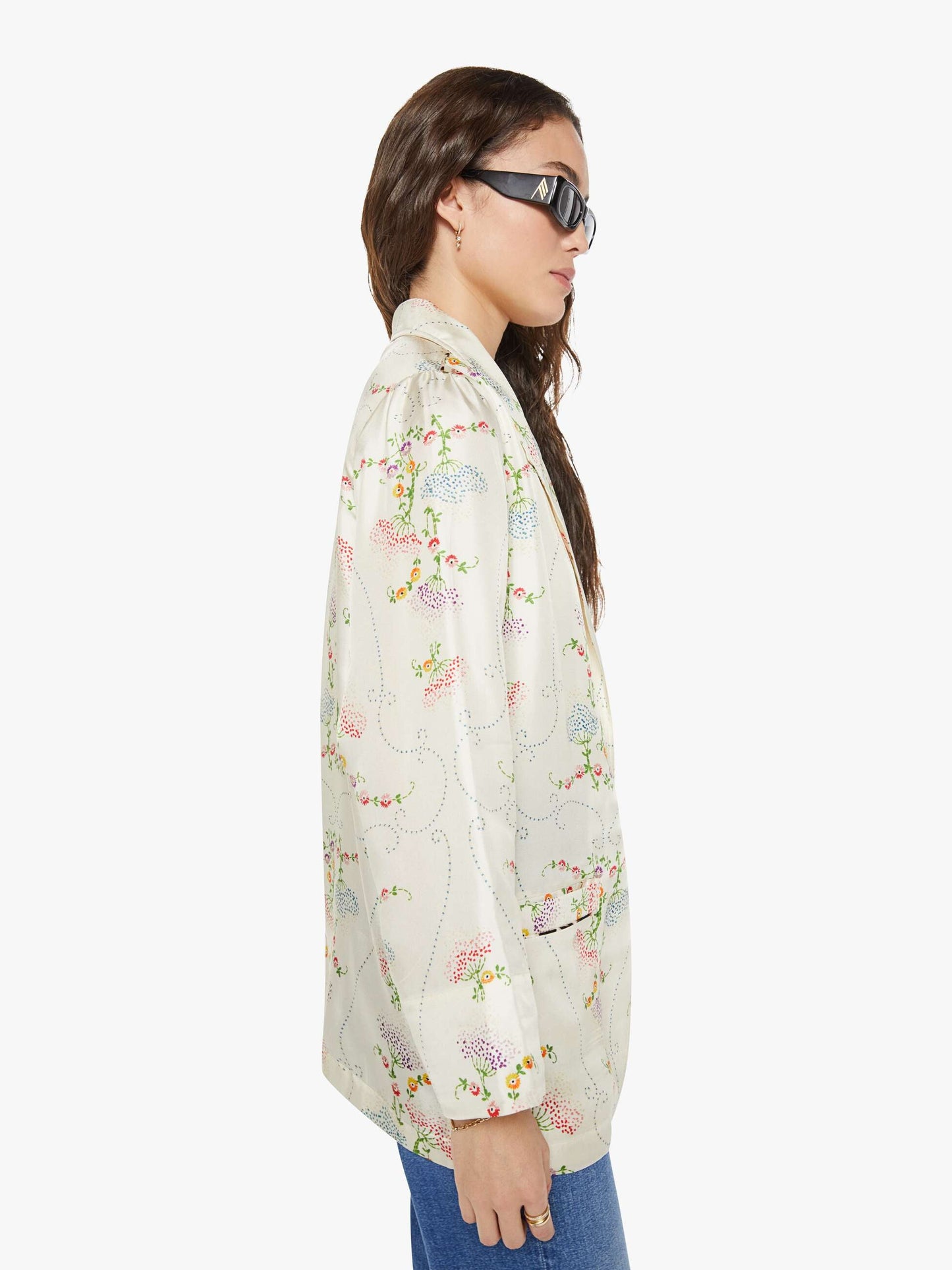 La Prestic Ouiston Elichou Blazer - Broderie Ecru