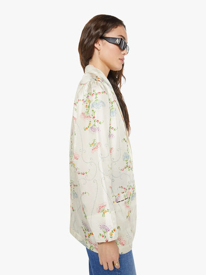 La Prestic Ouiston Elichou Blazer - Broderie Ecru