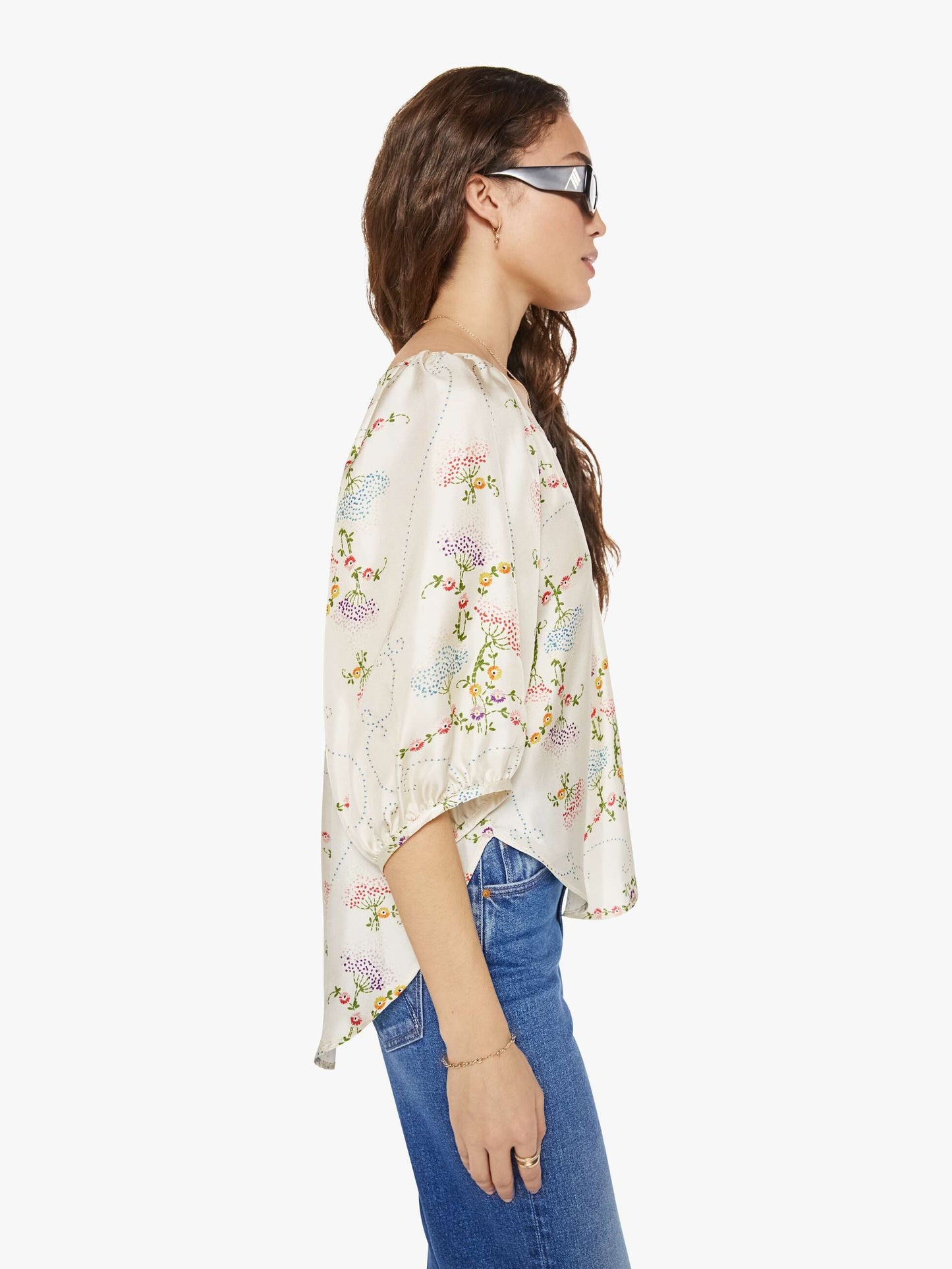 La Prestic Ouiston Moisson Top - Broderie Ecru