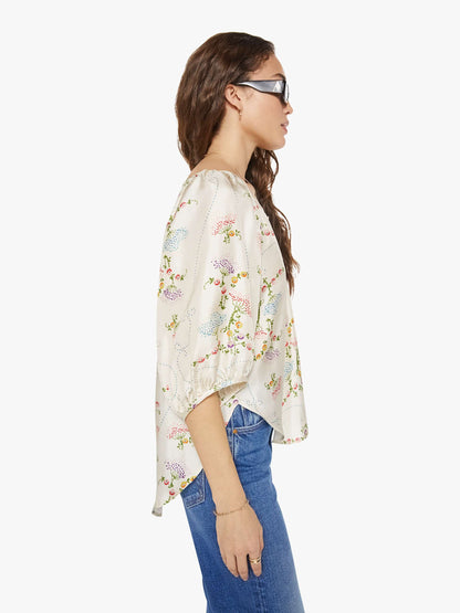 La Prestic Ouiston Moisson Top - Broderie Ecru