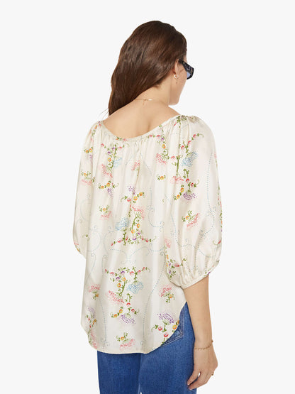 La Prestic Ouiston Moisson Top - Broderie Ecru