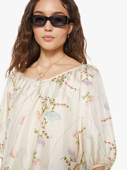 La Prestic Ouiston Moisson Top - Broderie Ecru