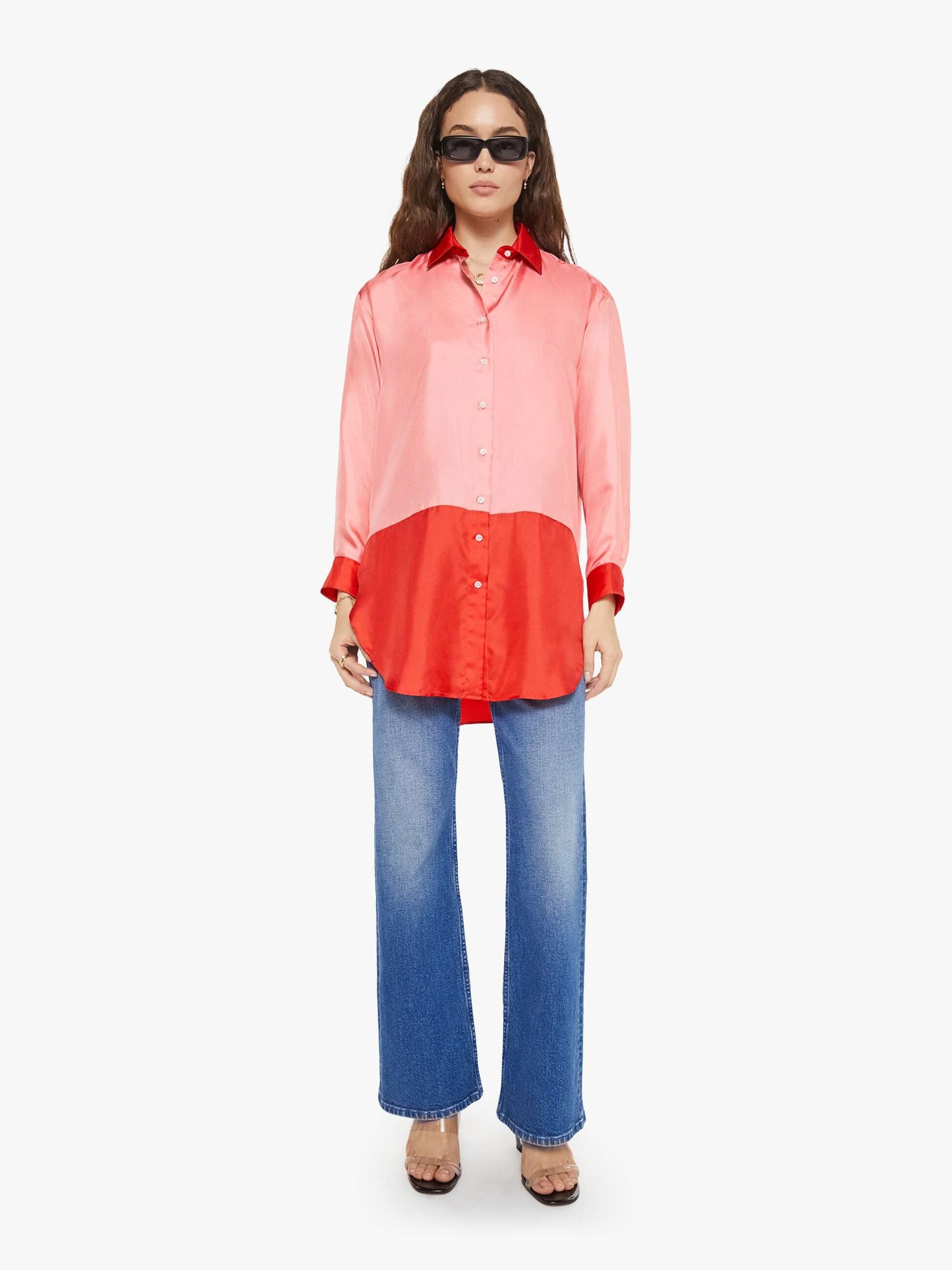 La Prestic Ouiston Liquette Top - Rose Mix