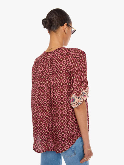 Natalie Martin Violet Top - Mosaic Spice