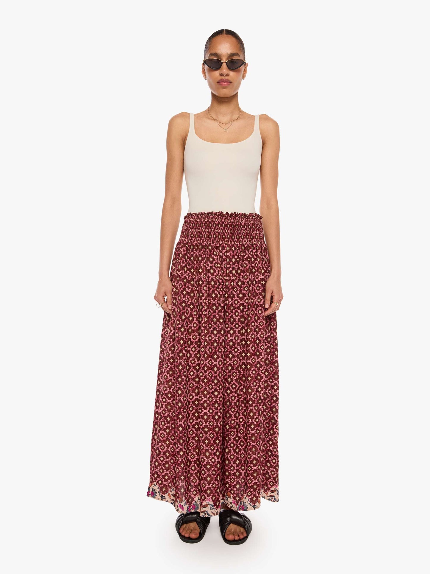 Natalie Martin Bella Skirt - Mosaic Spice