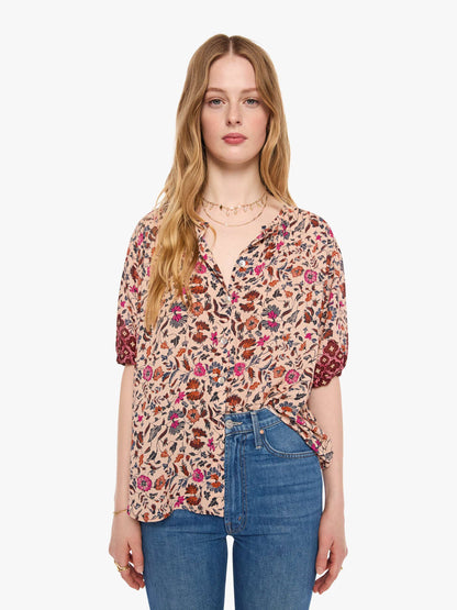 Natalie Martin Violet Top - Wildflower Spice