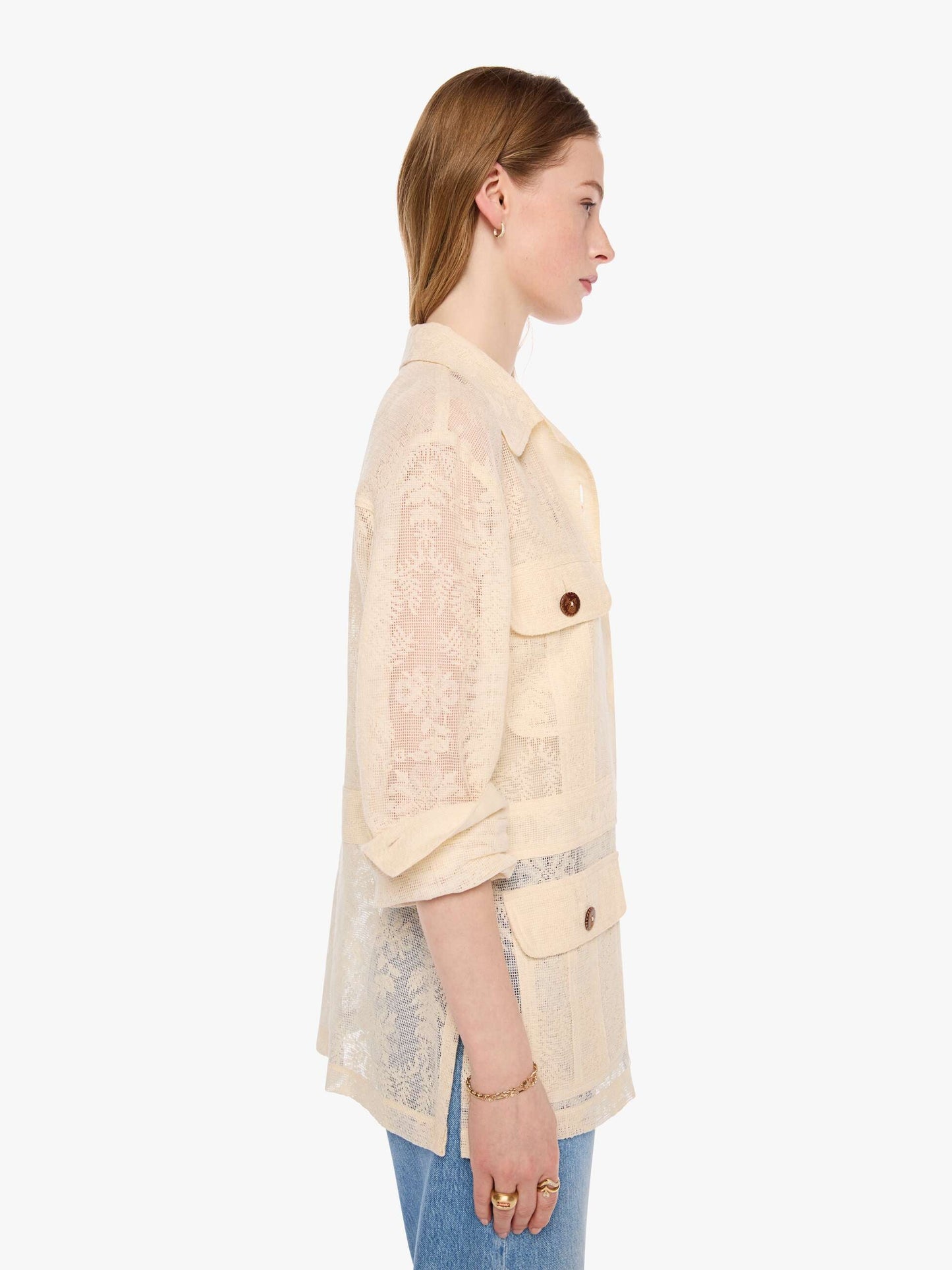 Alix of Bohemia Reno Jacket - Pearl
