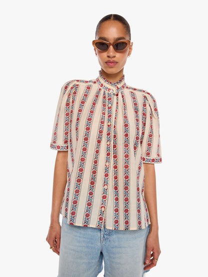 Alix of Bohemia Winnie Shirt - Roseband Stripe