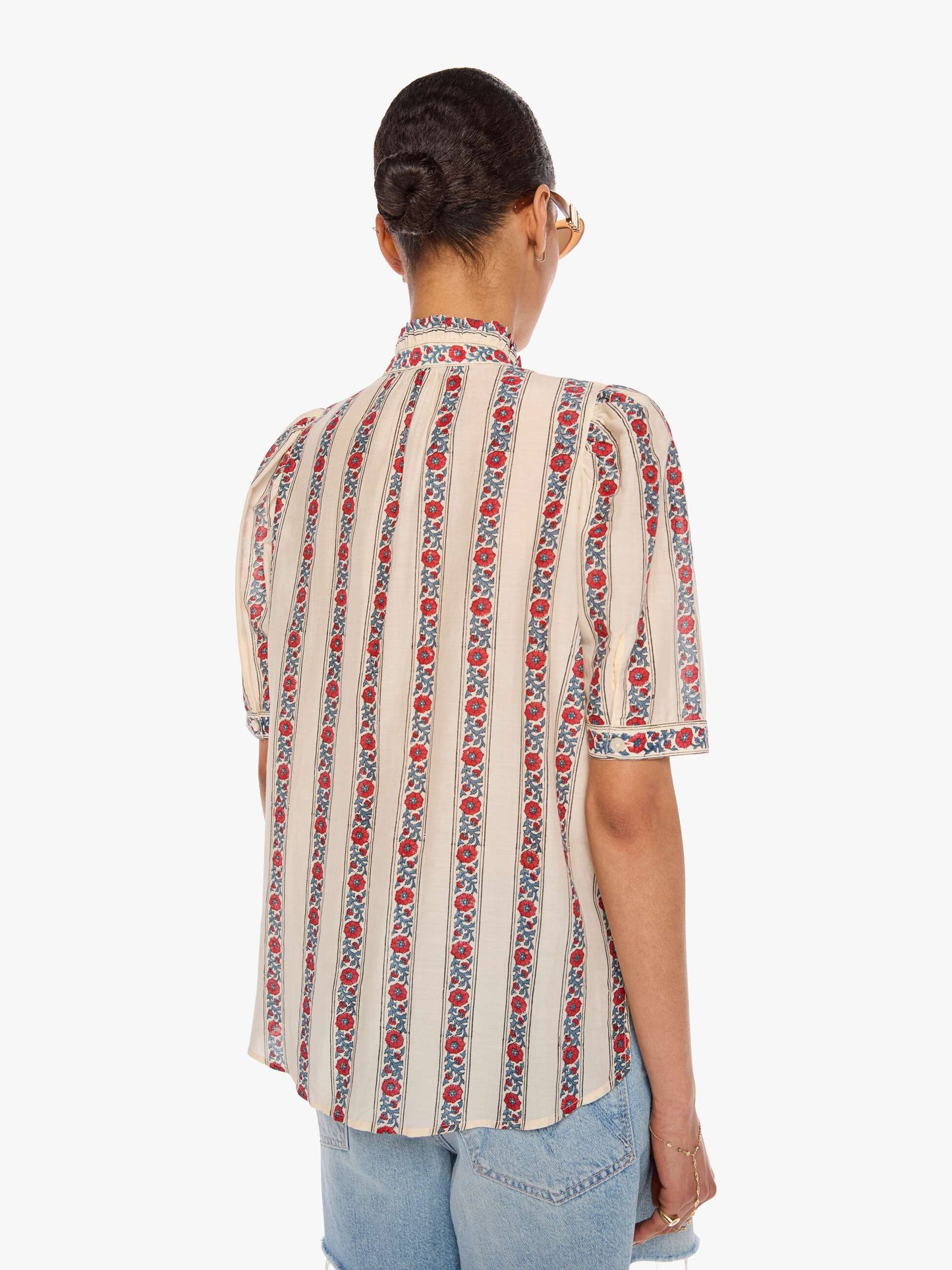 Alix of Bohemia Winnie Shirt - Roseband Stripe
