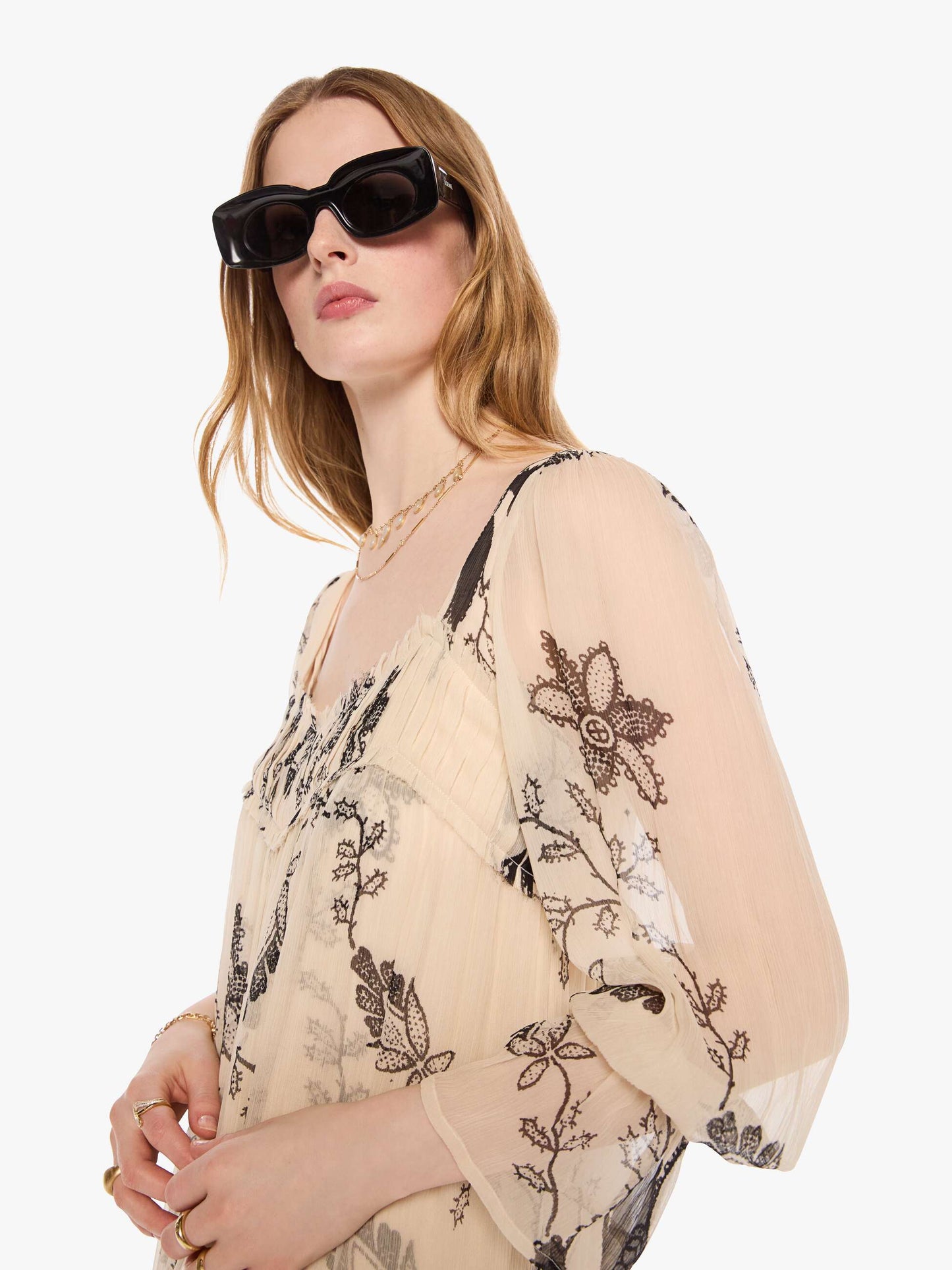 Alix of Bohemia Lilum Dress - Shadow Lace