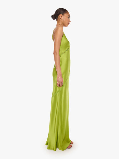 SABLYN Cece Lace Inset Cami Dress - Chartruese