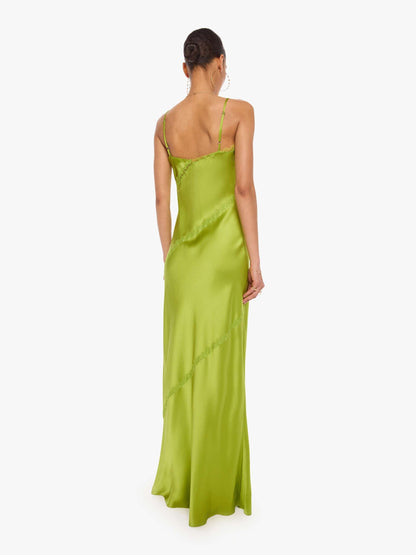 SABLYN Cece Lace Inset Cami Dress - Chartruese