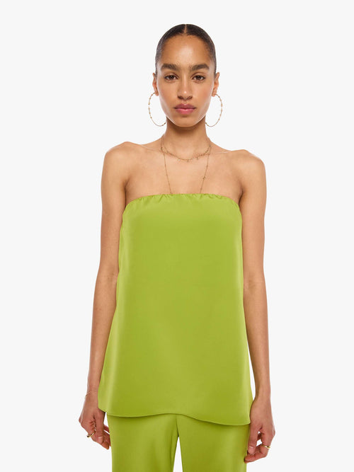 SABLYN Camden Strapless Top - Chartruese