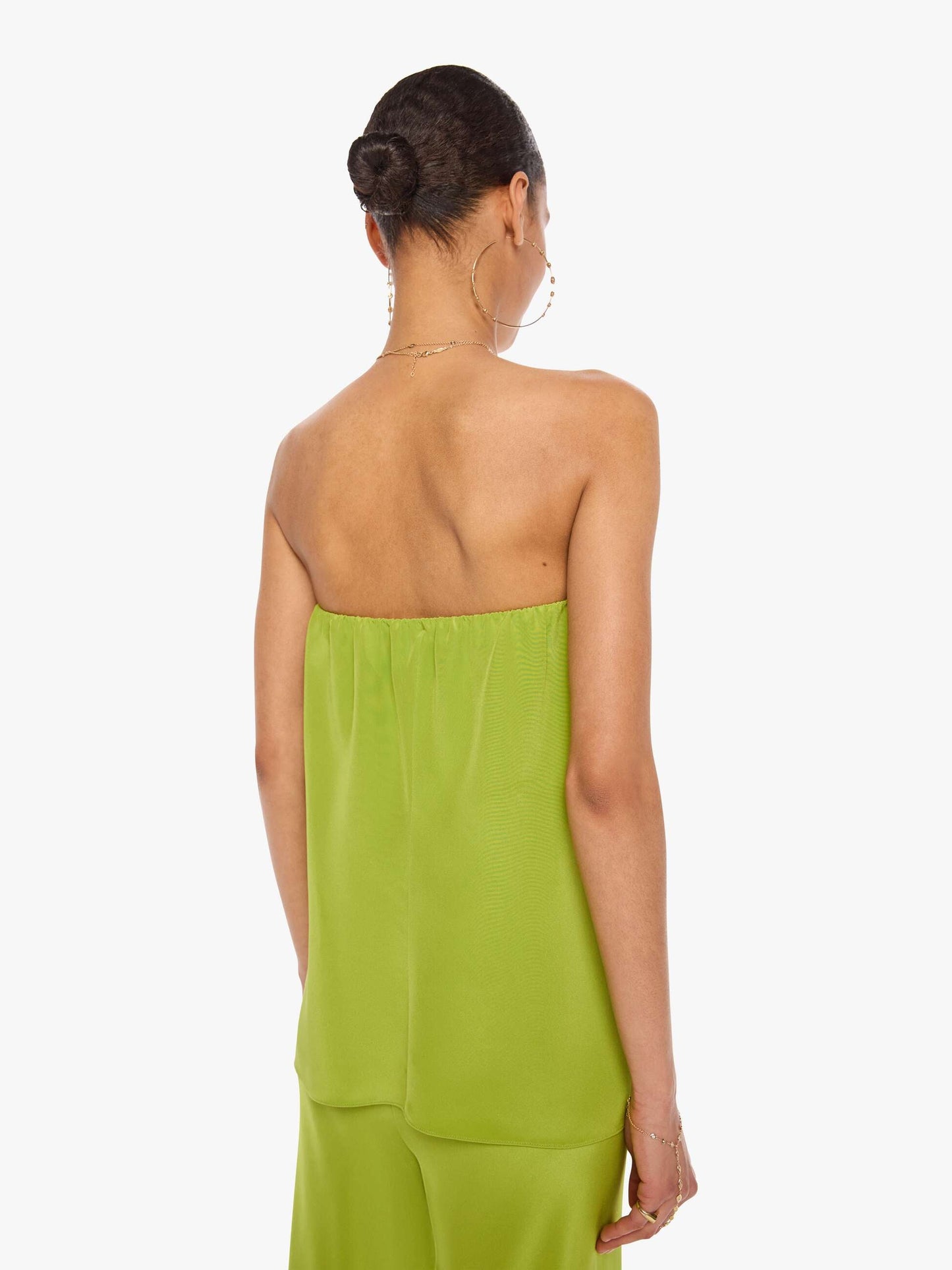 SABLYN Camden Strapless Top - Chartruese