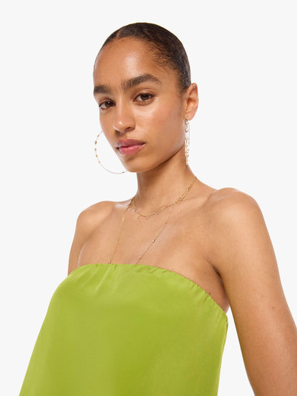 SABLYN Camden Strapless Top - Chartruese