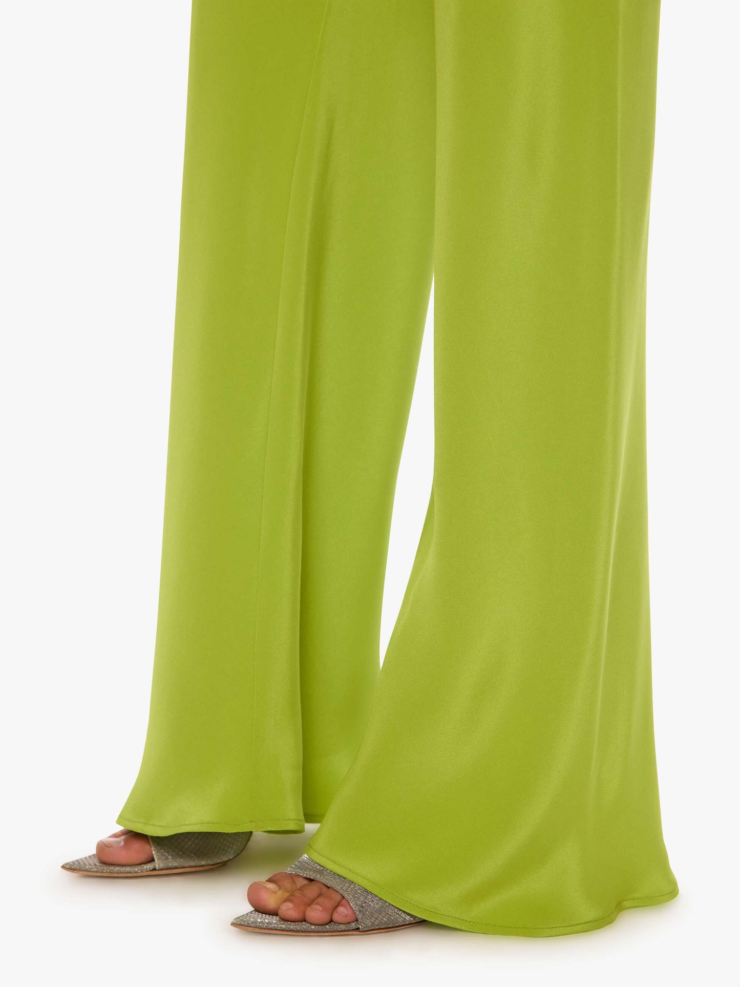 SABLYN Naomi Bias Cut Pull On Pant - Chartruese