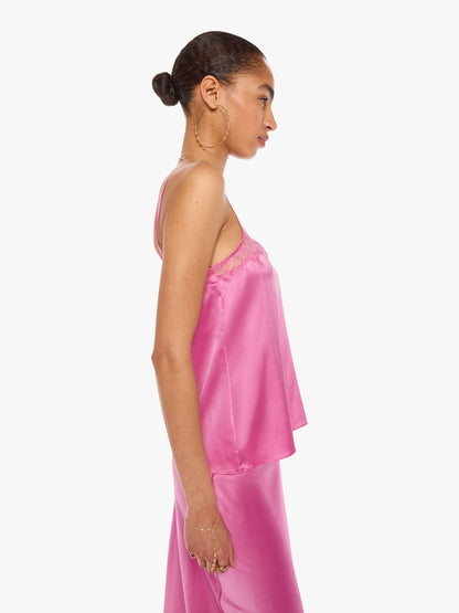 SABLYN Haya Lace Trim Cami - Dahlia