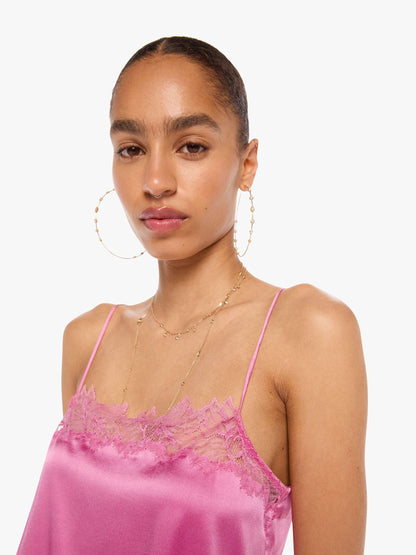 SABLYN Haya Lace Trim Cami - Dahlia
