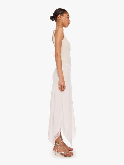 SABLYN Keri Bias Skirt - White