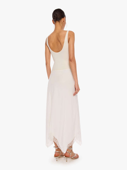 SABLYN Keri Bias Skirt - White