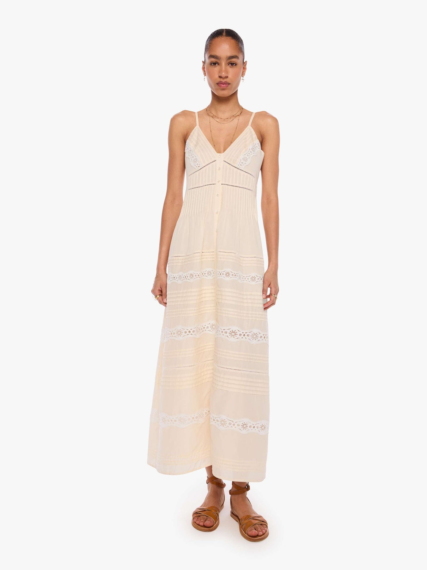 XiRENA Joni Dress - Beige Cream