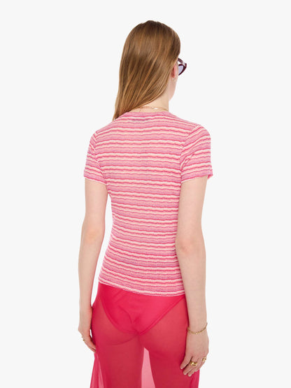 SPRWMN Baby Tee - Pink Stripes