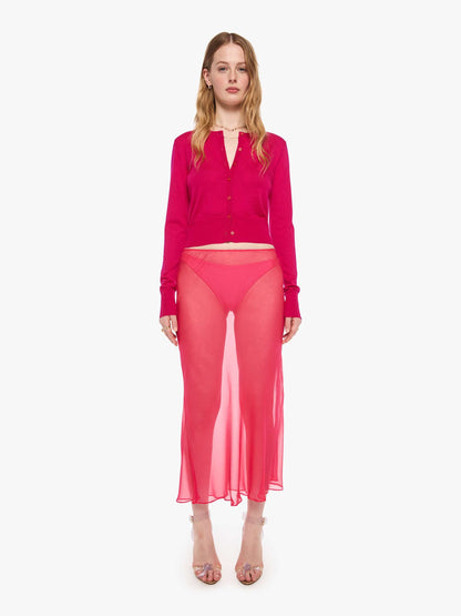 SPRWMN Baby Cardigan - Hot Pink