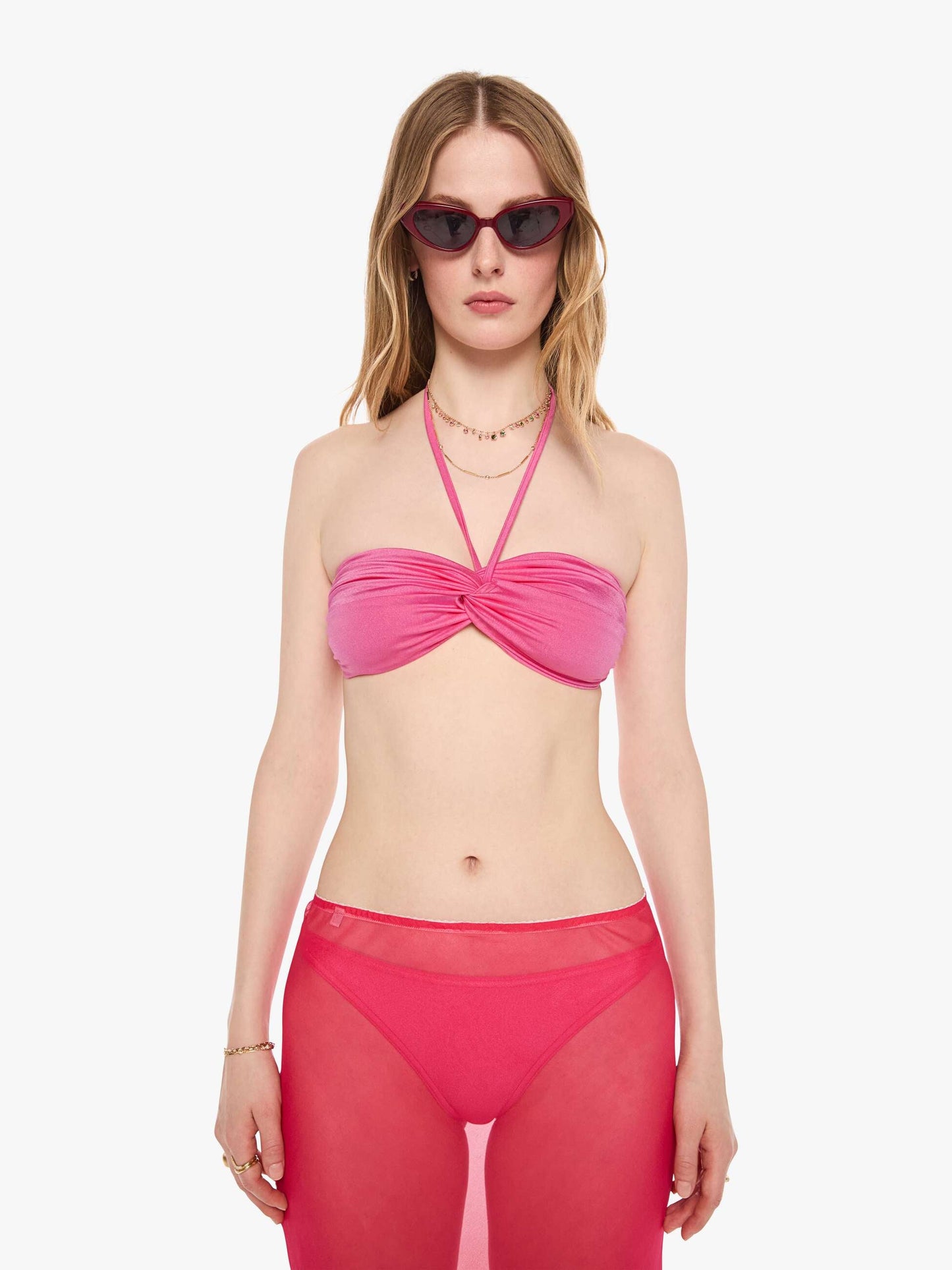 SPRWMN Twist Bandeau - Rose