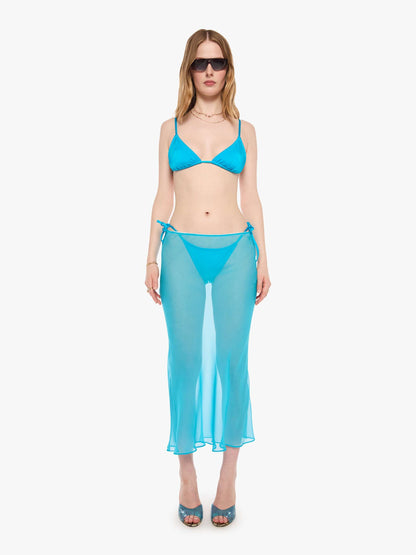 SPRWMN Triangle Bikini Top - Turquoise