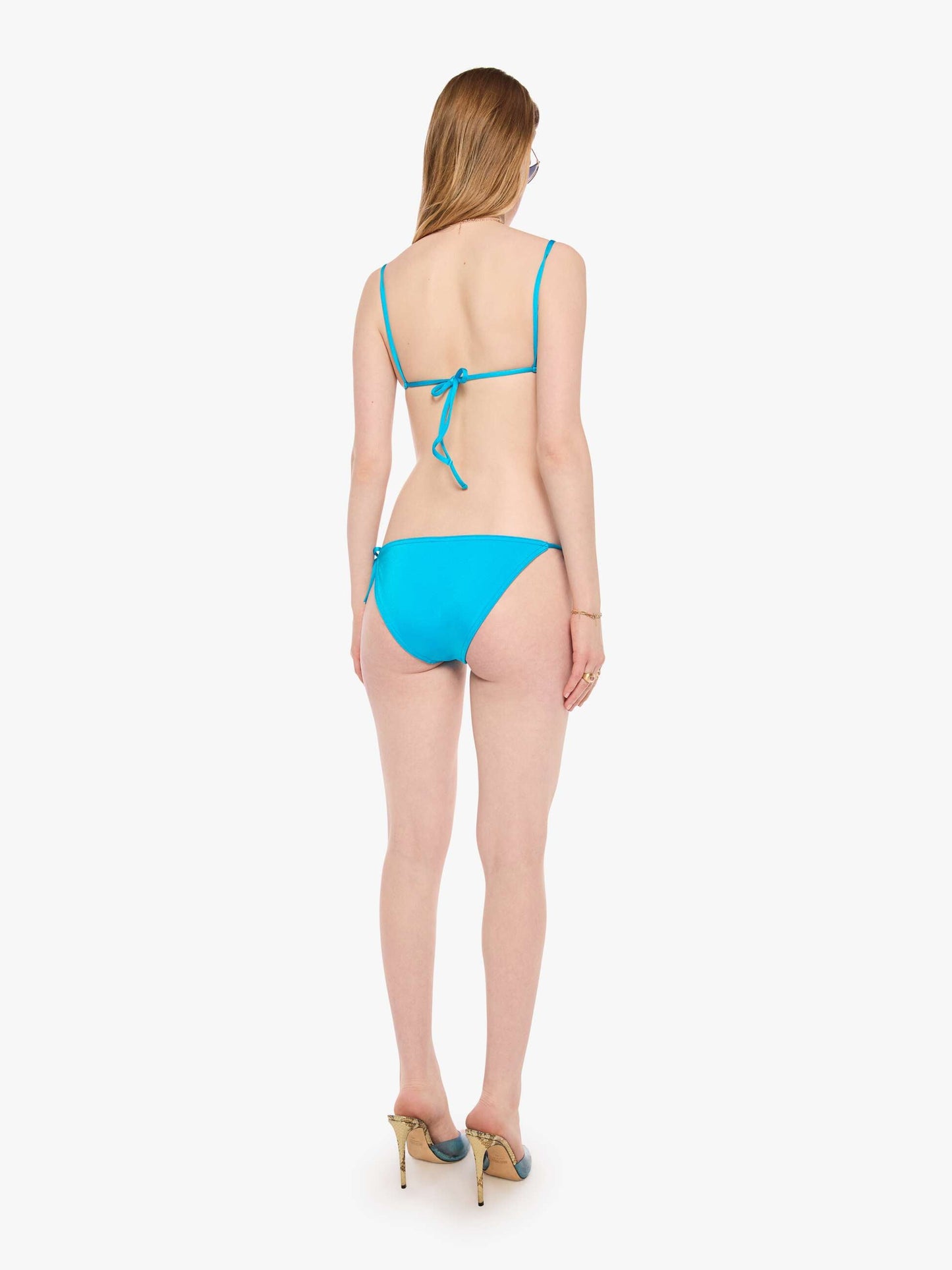 SPRWMN Tie Bikini Bottom - Turquoise