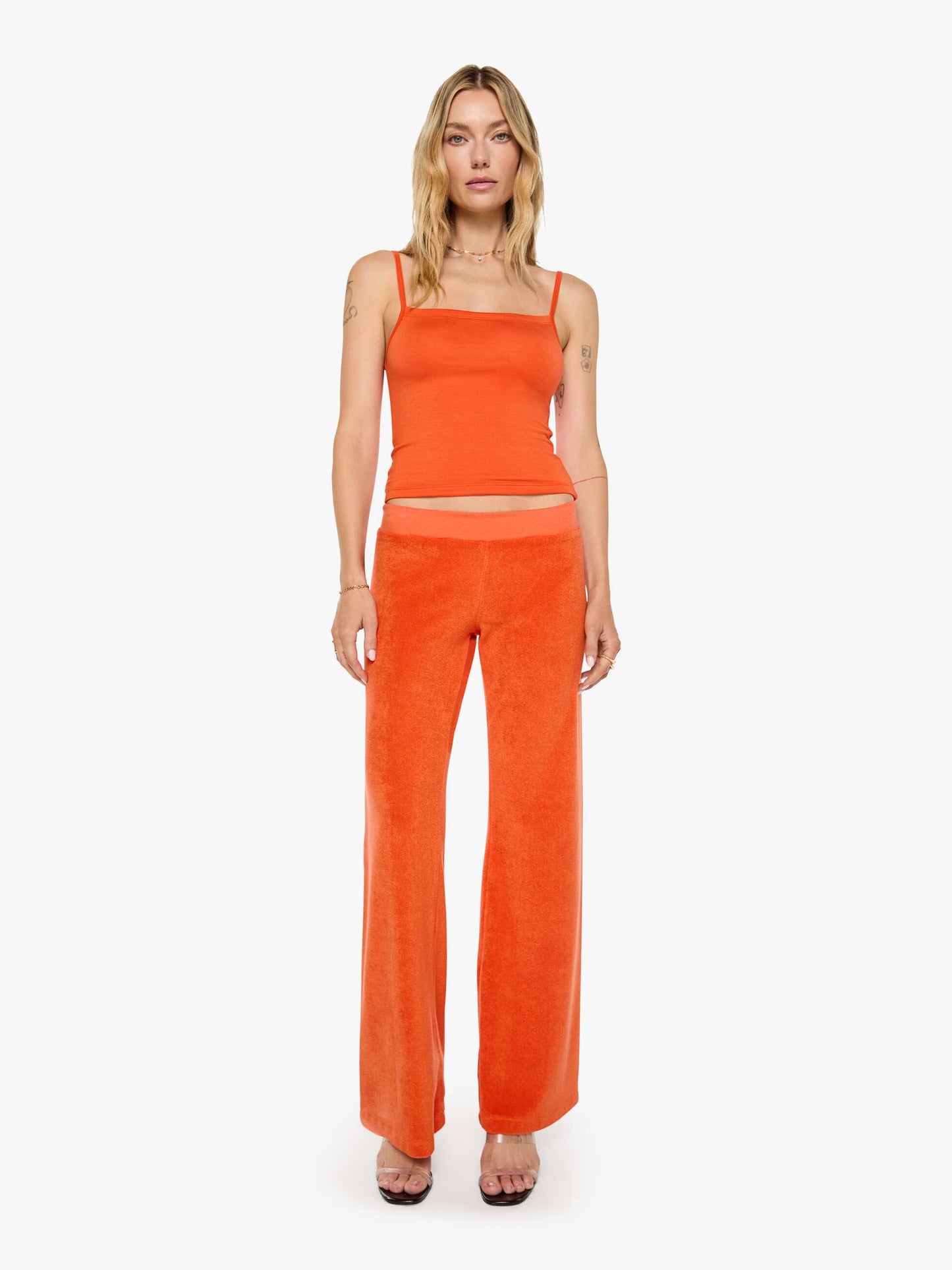 Eterne Low Rise Lounge Pant - Papaya