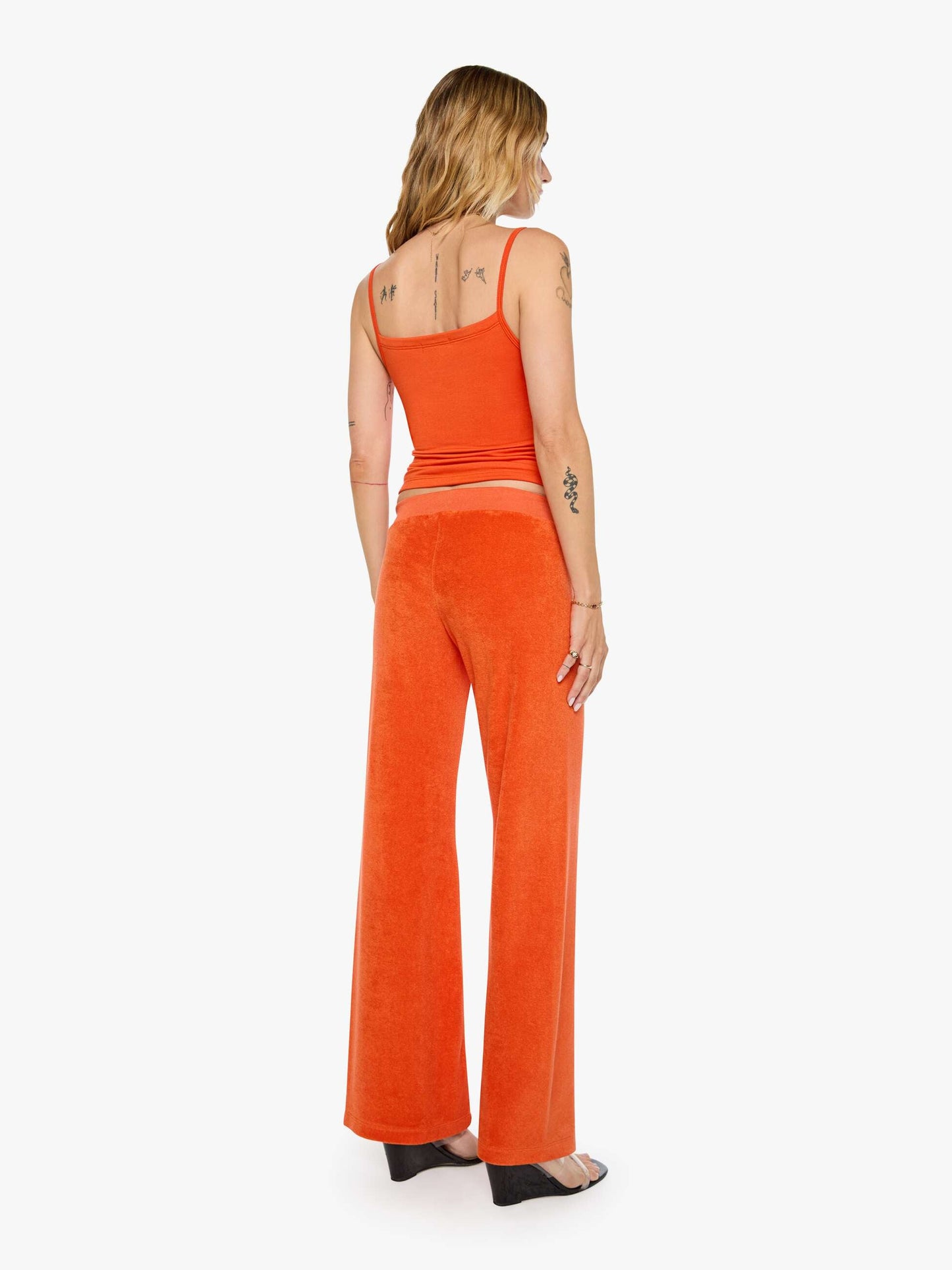 Eterne Low Rise Lounge Pant - Papaya