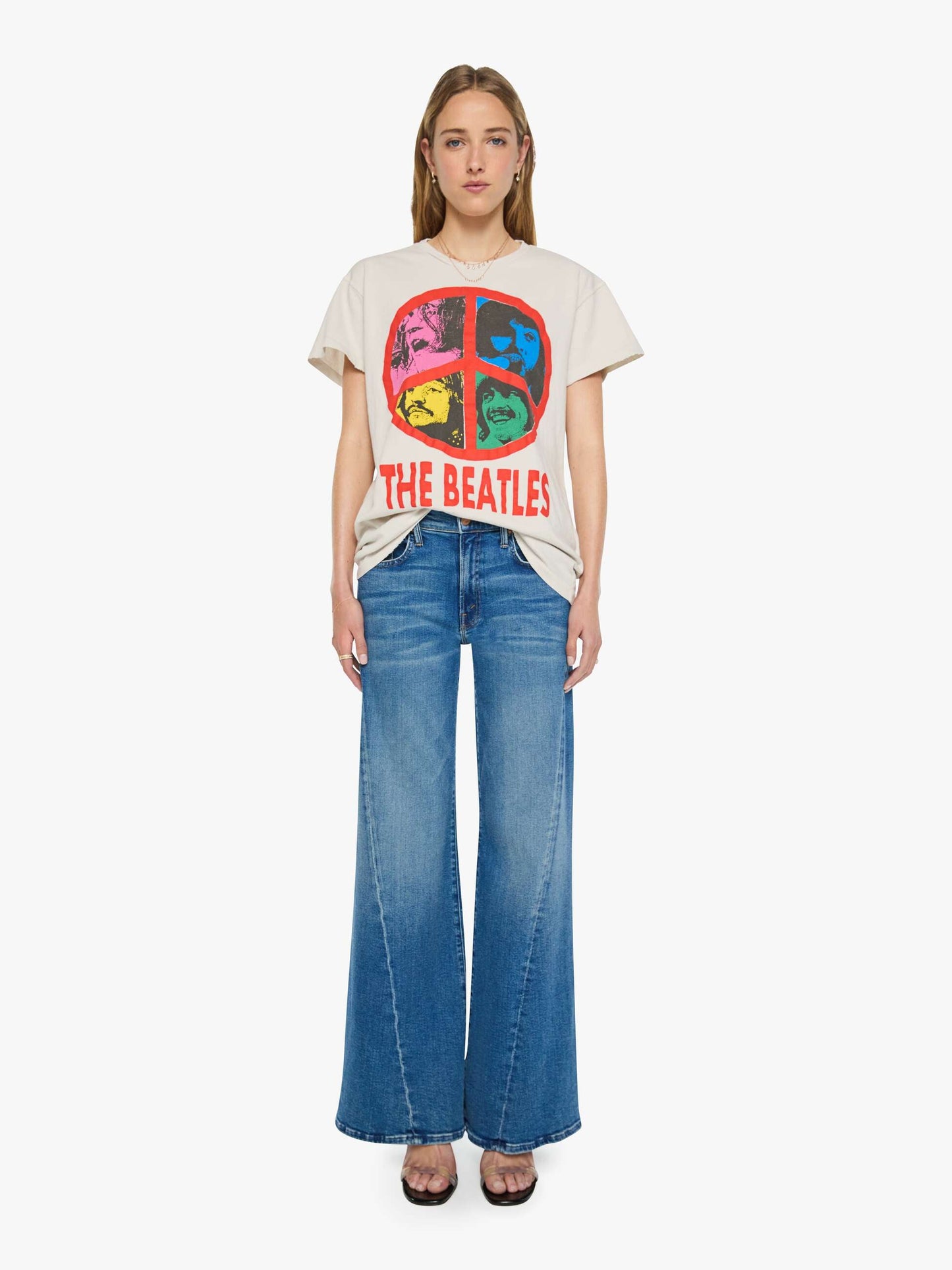 MadeWorn The Beatles Tee - Vintage White