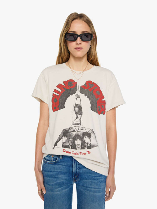 MadeWorn Rolling Stones Tee - Vintage White
