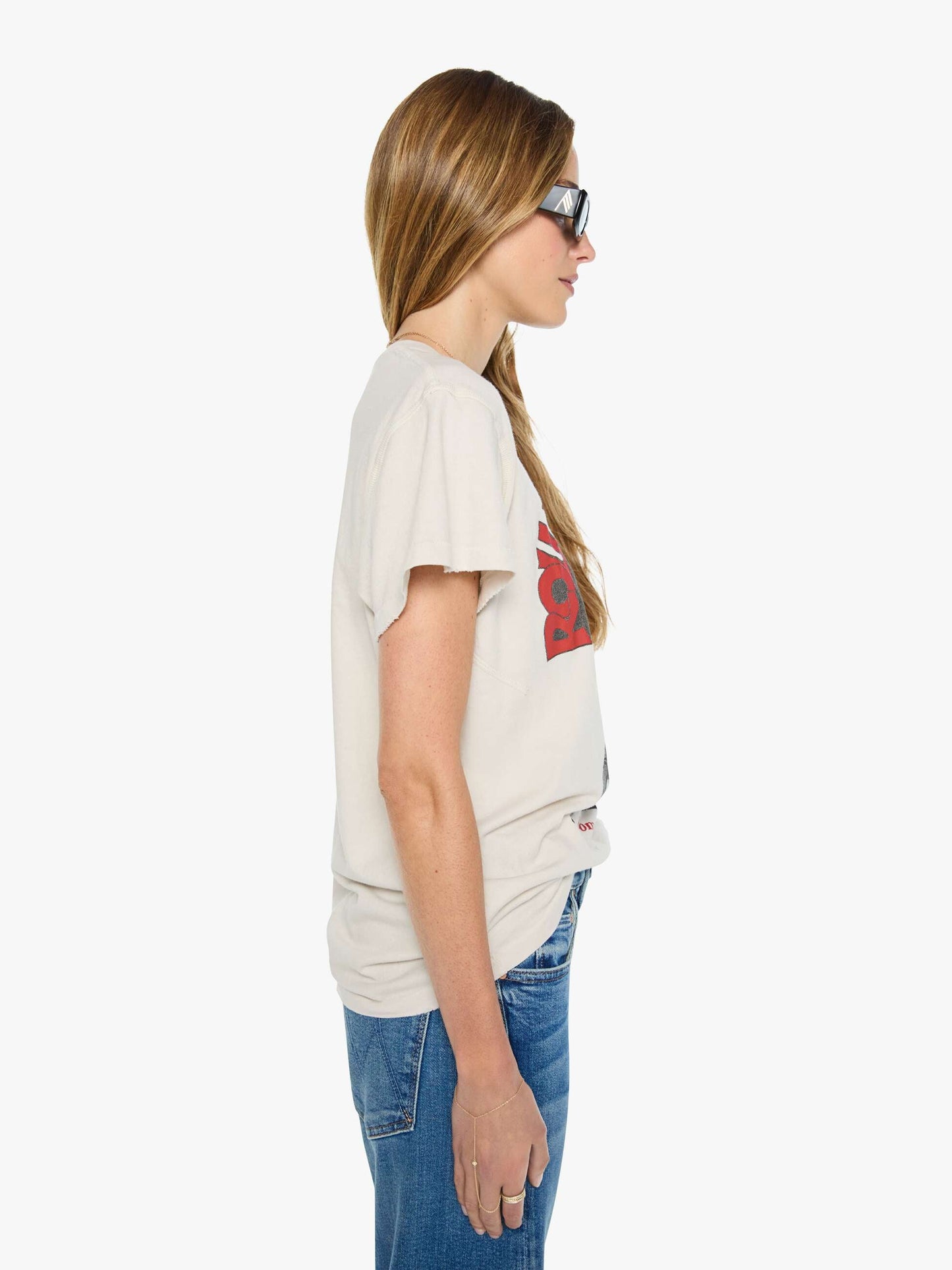 MadeWorn Rolling Stones Tee - Vintage White