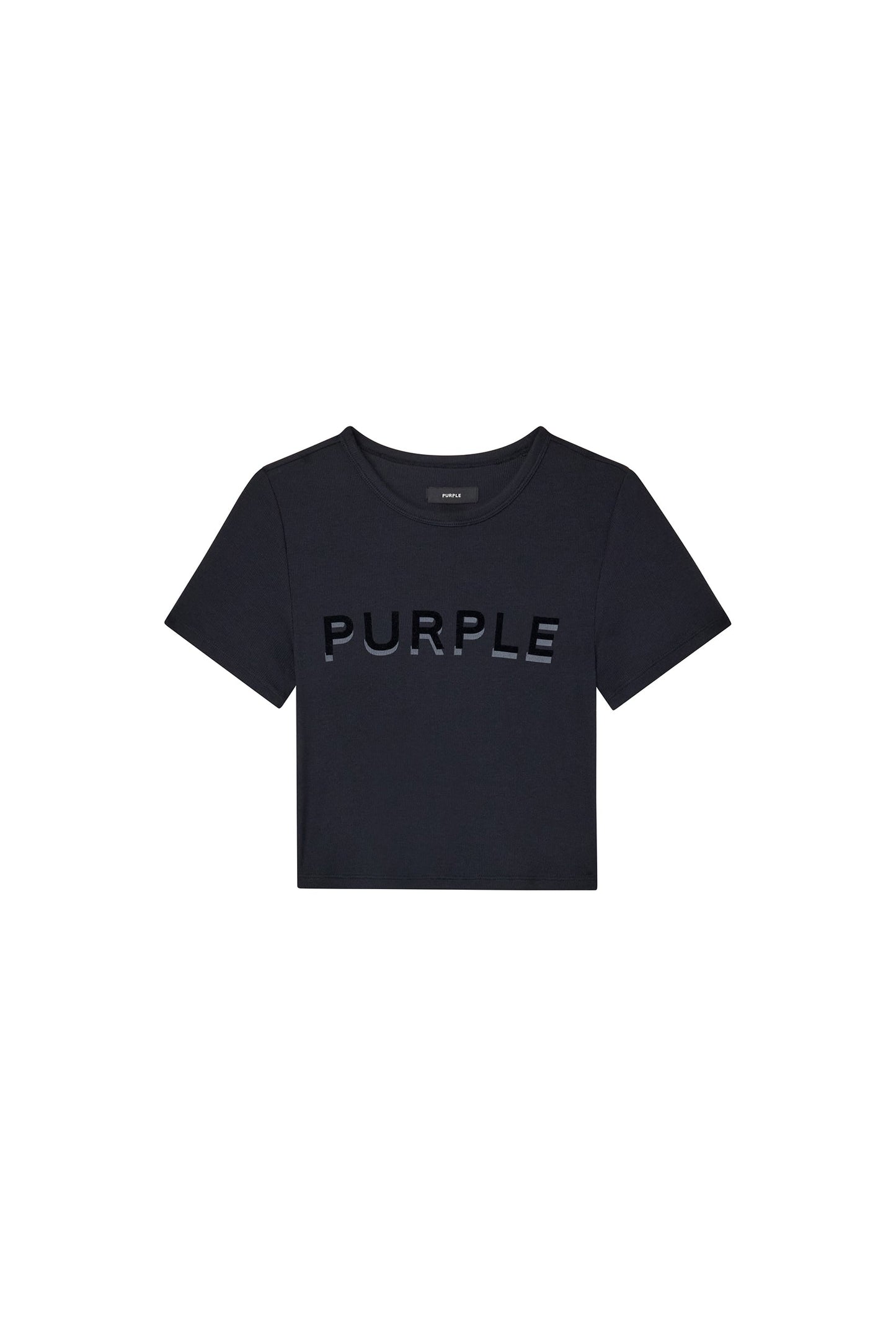 Wordmark Applique Rib Baby Tee