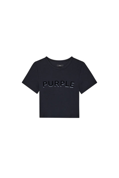 Wordmark Applique Rib Baby Tee
