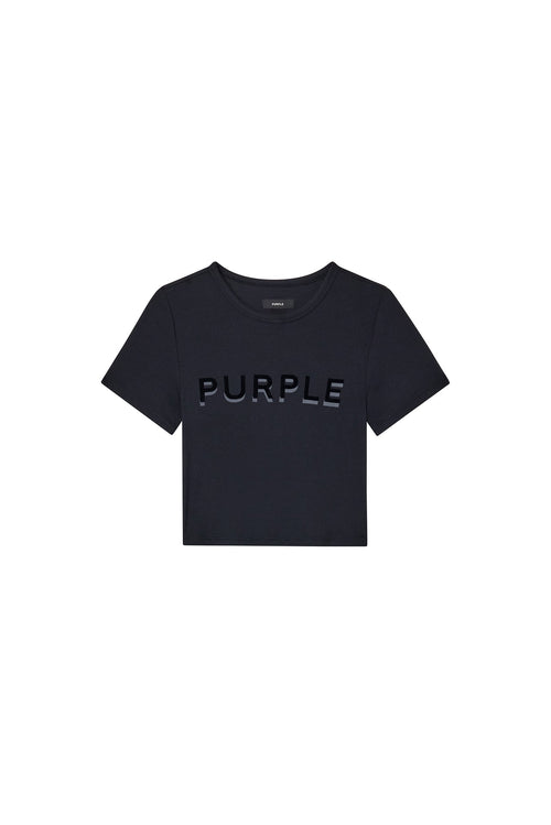 Wordmark Applique Rib Baby Tee