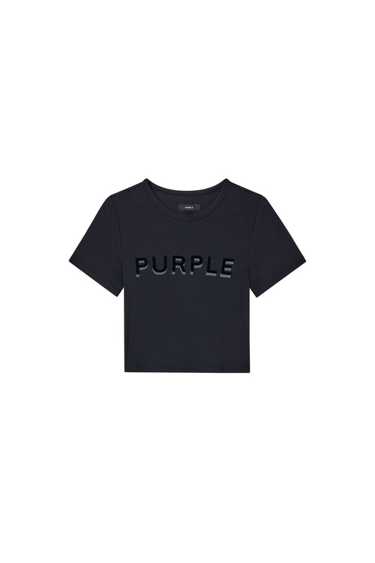 Wordmark Applique Rib Baby Tee