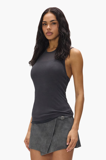 Sheer Layered Top