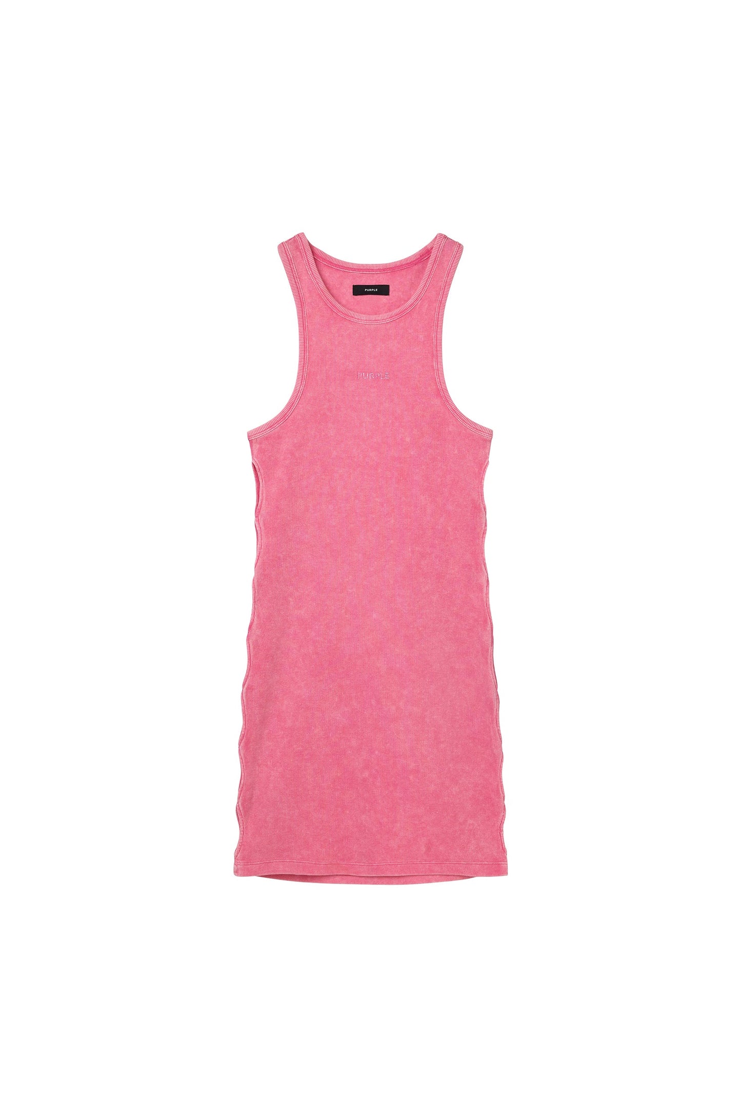 Wordmark Rib Cut Out Dress