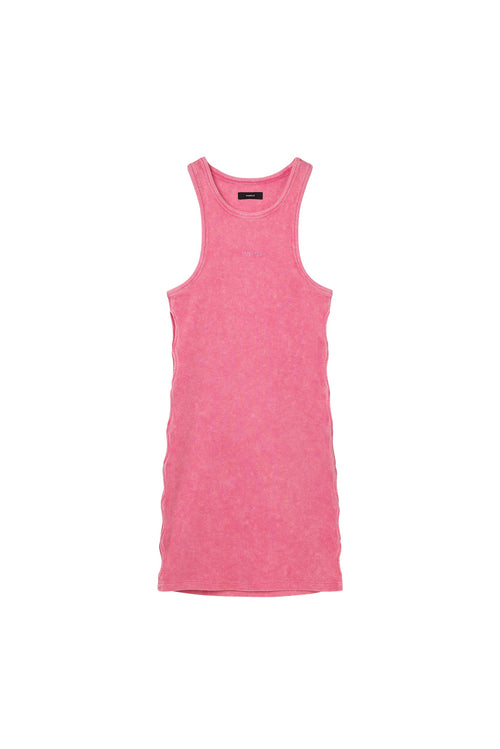 Wordmark Rib Cut Out Dress