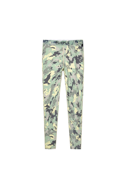 Painted Camo Nylon Legging