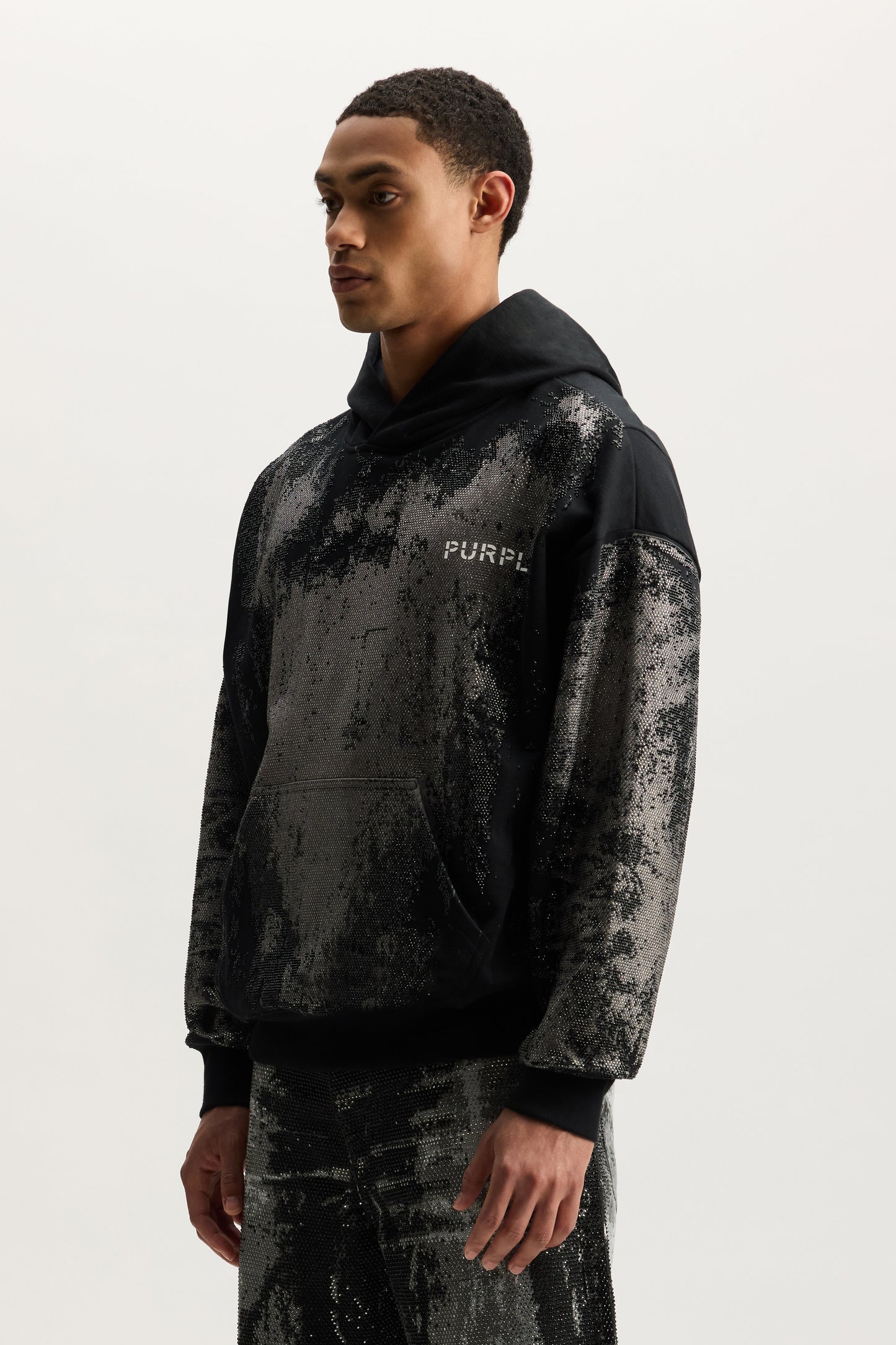 Worn Crystals Hoodie